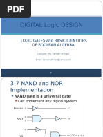 Nand and Nor Implementation