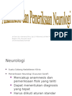 Anamnesa Dan Pemeriksaan Neurologi UNBRAH DR Ayu