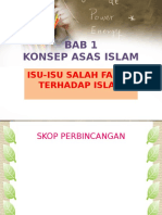 BAB 1 Salah Faham Terhadap Islam