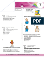 Ingilizce Test 1