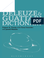 The Deleuze and Guattari Dictionary PDF