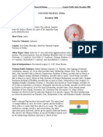 Library of Congress - Federal Research Division Country Profile: India, December 2004