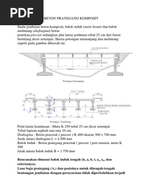 Contoh Soal Beton Prategang Komposit