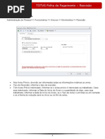 TOTVS Folha de Pagamento - Rescisão