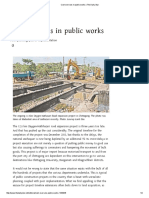 Cost Overruns in Public Works _ the Daily Star