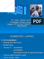 Sumbatan - Laring - Dr. Linda I. Adenin