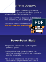 Uputstva Za Powerpoint