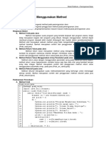 Modul 4 Bab 5 Program Dengan Menggunakan Method