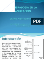 La Mineralogia en La Cianuración_Edwilde Yoplac