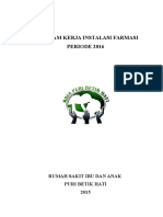 PROGRAM KERJA Instalasi Farmasi