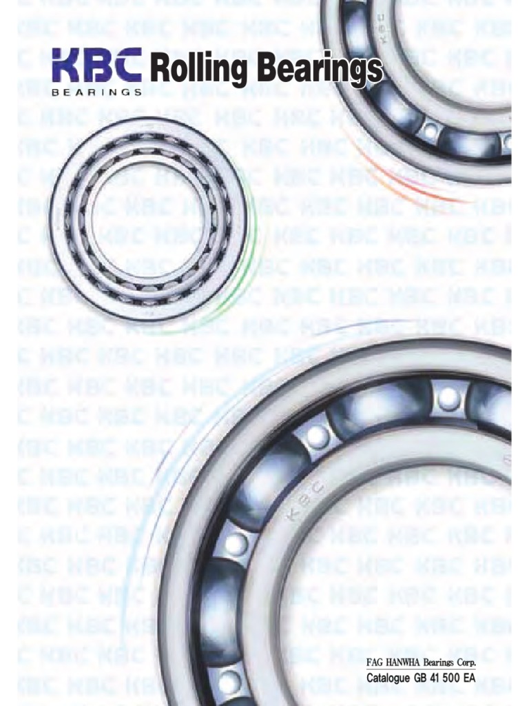 KBC Bearings Catalog LTR PDF Bearing (Mechanical) Gear
