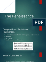 Renaissance Music Powerpoint