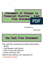 Statement of Changes in Financial Position: Cash Flow Statement