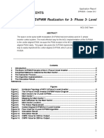 Center-Aligned SVPWM Realization For 3 - Phase 3 - Level Inverter PDF