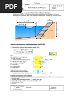 Hydraulics Stability (Anyer Geotube Project)