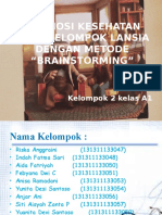 Promosi Kesehatan Pada Kelompok Lansia