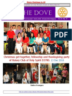 RC Holy Spirit The DOVE Vol. IX No. 17 December 20, 2016