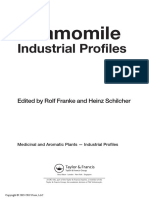 Chamomile. Industrial Profiles (Medicinal and Aromatic Plants - Industrial Profiles) PDF