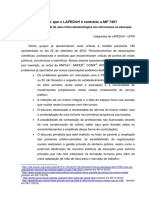 Texto Do Lapeduh Sobre A MP 746