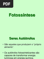 Fotossintese Prof.fabio