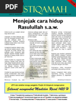Download Menjejak Cara Hidup Rasulullah SAW by Abdulrohman Yahya SN33480959 doc pdf