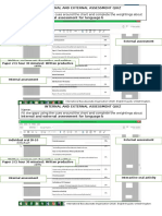 INTERNAL EXTERNAL ASSESSMENT Quiz