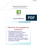 Curso Taller Ms Project