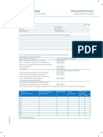 Declaratieformulier Geneeskundige Kosten Buitenland