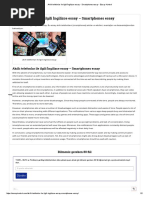 Akıllı Telefonlar Ile Ilgili İngilizce Essay - Smartphones Essay - Essay Kontrol