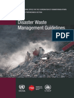 Disaster Waste Management Guidelines