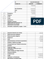 Balance de Comprobacion - Estados Financieros