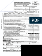 Green Knight Economic Development Corporation IRS Form 990 For FY2013