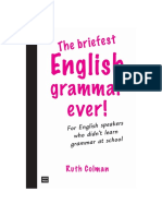 Briefest English Grammar 1