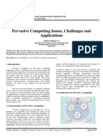 Pervasive Computing Issues, Challenges and Applications: WWW - Ijecs.in