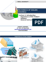 Mechanics of Solids