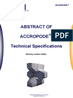 Accropode Tech Spec 2015
