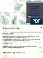 Grain Size and Its Effect On Mechanical Properties: By: N K Acharya, Consultant Metallurgist