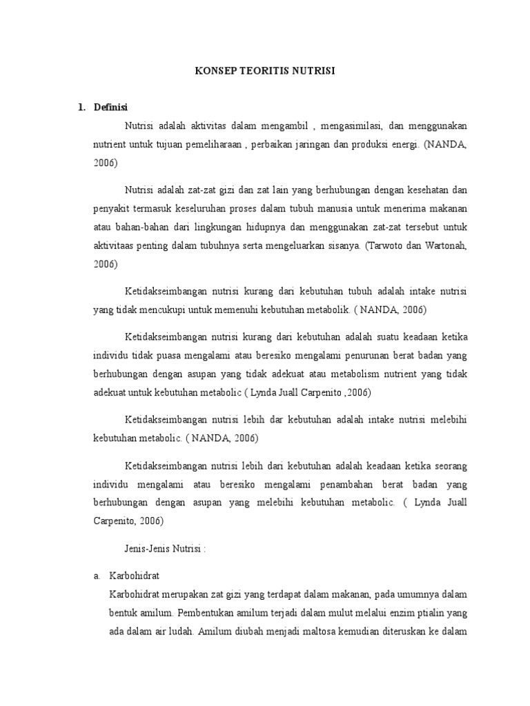 Askep Nutrisi Pdf