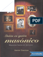 Quien Es Quien Masonico Masones Hasta en PDF
