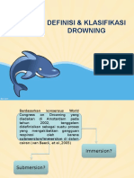 Definisi Klasifikasi Drowning