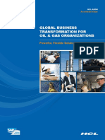 Global Business Transformation For Oil & Gas Organizations: Powerful, Flexible Solutions