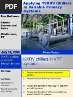 Primary VFD and Chiller System