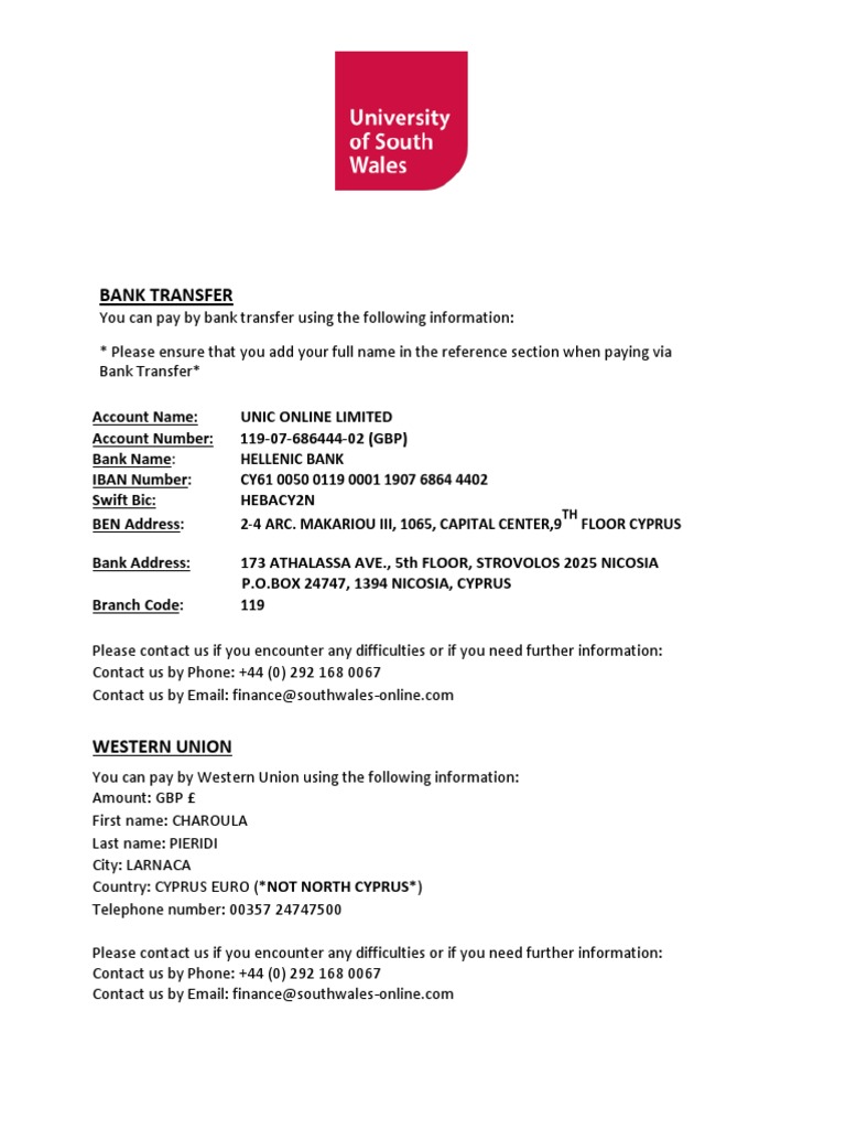 Payment Methods | Download Free PDF | Wire Transfer | Pay Pal