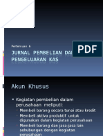 Jurnal Pembelian Dan Pengeluaran Kas