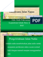 Tatalaksana Jalan Napas