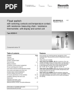 Level Cum Temp. Sensor Boschrexroth-Re50222 PDF