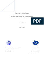 Effective Resistance: and Other Graph Measures For Network Robustness