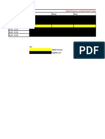 Fomat Jadwal Kosong Jaga Meja
