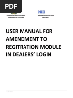 UserManual New Amendment Dealers