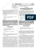 Ordenanza Que Aprueba La Prórroga de Vigencia de La Ordenanza #007-2010-MPH Que Aprobó El Plan de Desarrollo Urbano de La Ciudad de Huaral
